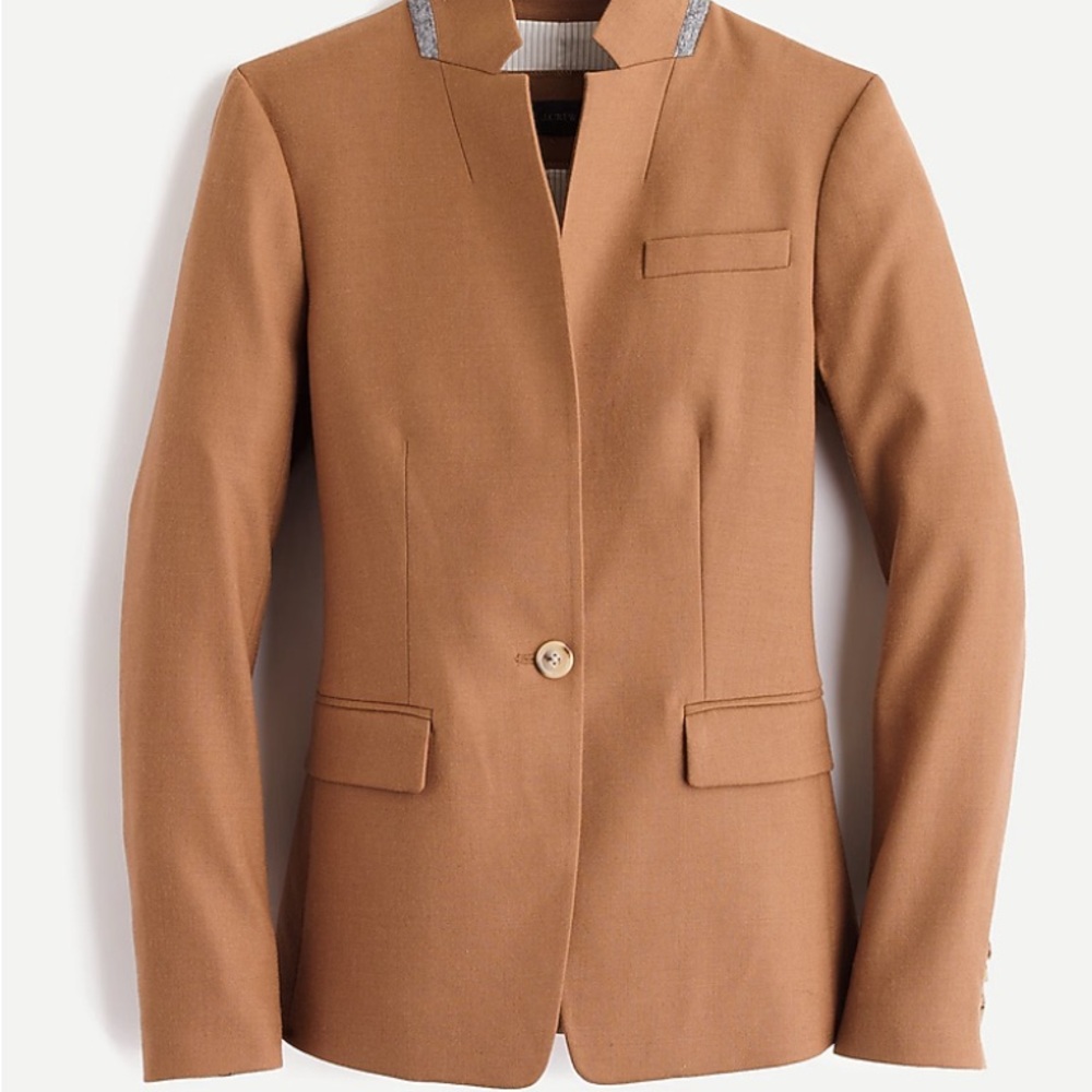 J. Crew Camel Blazer Regent